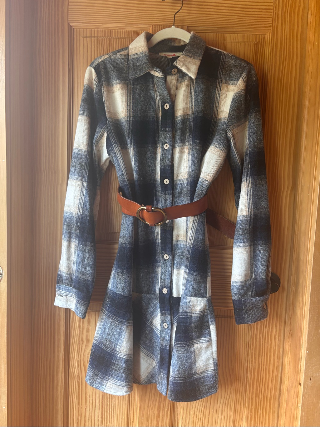 Mazik Plaid Dress - Super Soft And Warm!